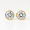 Nina Birthstone Emerald 316L Çelik Kulak Delme Küpesi