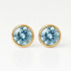 gold-birthstone-aquamarine-rgb Nina Birthstone Aquamarine Altın Kaplama 316L Çelik Kulak Delme Küpesi