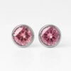 white-birthstone-rose-rgb Nina Birthstone Rose 316L Çelik Kulak Delme Küpesi