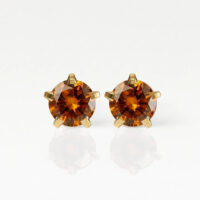 11gold-birthstar-topaz-rgb Nina Birthstar Topaz Altın Kaplama 316L Çelik Kulak Delme Küpesi