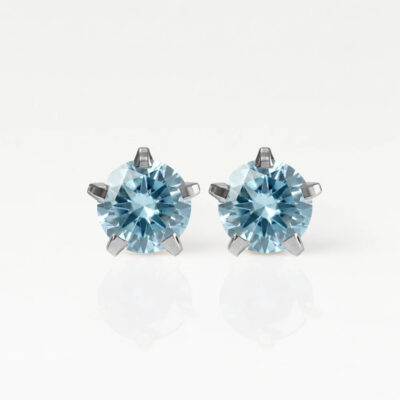 3white-birthstar-aquamarine-rgb Nina Birthstar Aquamarine 316L Çelik Kulak Delme Küpesi