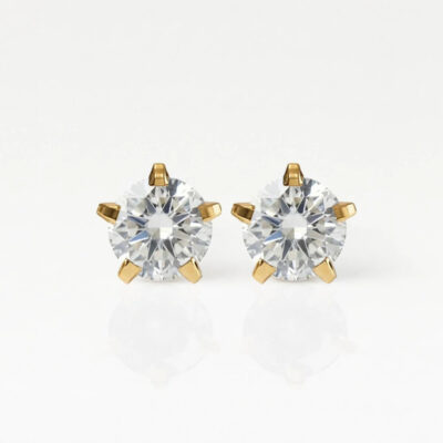 4gold-birthstar-crystal-rgb Nina Birthstar Crystal Altın Kaplama 316L Çelik Kulak Delme Küpesi