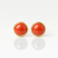 gold-pearl-red-coral-rgb-1.jpg Nina Pearl Red Coral Altın Kaplama 316L Çelik Kulak Delme Küpesi