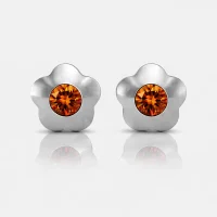 Cerrahi Çelik Kulak Delme Küpesi - Flowerlite Topaz Alerji Yapmayan Cerrahi Çelik Kulak Delme Küpesi - Flowerlite Topaz Alerji Yapmayan